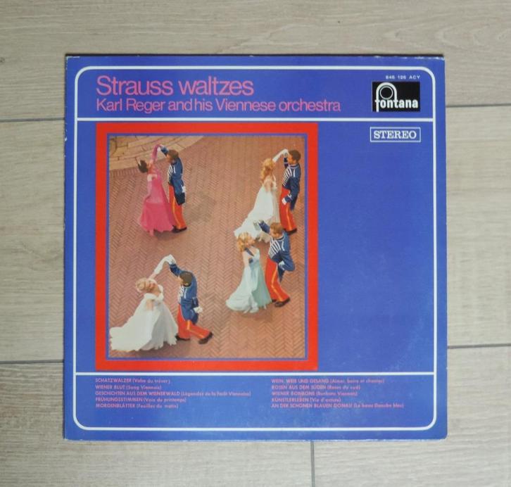 Strauss waltzes, Cd's en Dvd's, Vinyl | Klassiek, Zo goed als nieuw, Ophalen of Verzenden