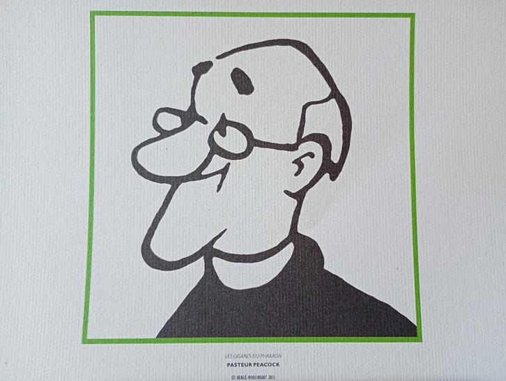 Kuifje TinTin, lithografie, Antiek en Kunst, Kunst | Litho's en Zeefdrukken, Ophalen of Verzenden