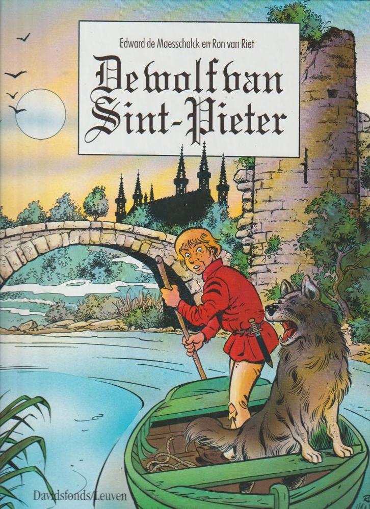 Strip - De wolf van Sint-Pieter., Boeken, Stripverhalen, Verzenden