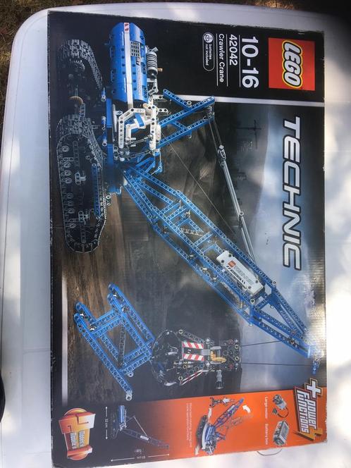 Lego techniek 42042 crawler crane, Kinderen en Baby's, Speelgoed | Duplo en Lego, Gebruikt, Lego, Ophalen of Verzenden