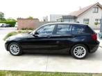 BMW 1 Serie 116d bluetooth, navi, parkeersensoren V & A, Auto's, BMW, Euro 5, Gebruikt, 4 cilinders, Zwart