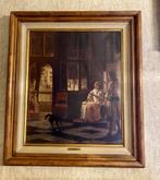 Schilderij replica P. Hooch, Ophalen