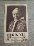 Carte de prière 'Pape Pie XI, 1857 - 1939, Enlèvement ou Envoi