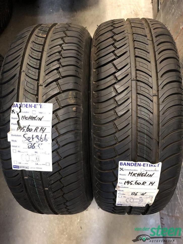 2 x 195-60-14 86H Michelin Energy E3A Prijs per 2 stuks, Auto-onderdelen, Banden en Velgen, Band(en), Zomerbanden, 14 inch, 195 mm