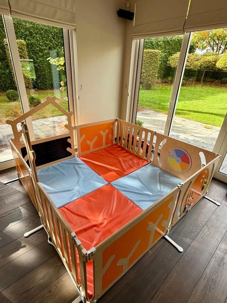 Wesco barrière de séparation trendy, Kinderen en Baby's, Traphekjes, Zo goed als nieuw, Klemhekje, Hout, Ophalen