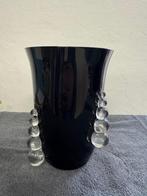 Zwarte Art Deco vaas, Ophalen of Verzenden