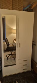 kledinkast, Huis en Inrichting, Ophalen, Gebruikt, 200 cm of meer, Wit