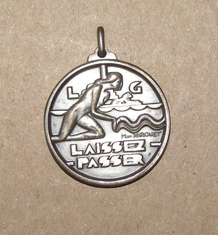 RARE laissez passer expo Liège 1939 E. Witmeur (résistant), Verzamelen, Overige Verzamelen, Gebruikt, Ophalen of Verzenden