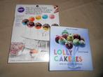 nieuw boek Lolly cakejes maken, heerlijke mini cakes op stok, Hobby & Loisirs créatifs, Confection de Gâteaux & Cupcakes, Cupcakes