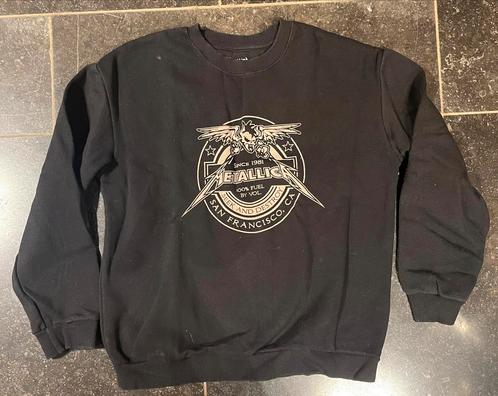 Originele Metallica sweater - medium - zwart, Verzamelen, Muziek, Artiesten en Beroemdheden, Zo goed als nieuw, Kleding, Ophalen of Verzenden