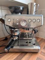 Sage barista express impress espressomachine, Gebruikt, Espresso apparaat, Afneembaar waterreservoir, Koffiebonen