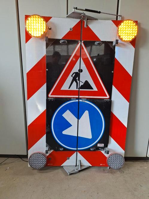 Signalisatie signalering bord werken werkzaamheden led, Autos : Pièces & Accessoires, Électronique & Câbles, Enlèvement ou Envoi