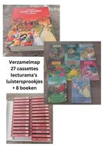 Verzamelmap met 27 cassettes lecturama's luistersprookjes+8, Boeken, Ophalen of Verzenden, Zo goed als nieuw, Lecturama, Sprookjes