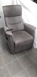 Luxe elektrische relaxzetel fauteuil 1 persoon, Ophalen, Kunststof, 125 tot 150 cm, Klassiek