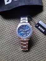 Hugo Boss Hero horloge - zilver / blauw - splinternieuw, Handtassen en Accessoires, Horloges | Heren, Ophalen, Staal, Staal, Polshorloge