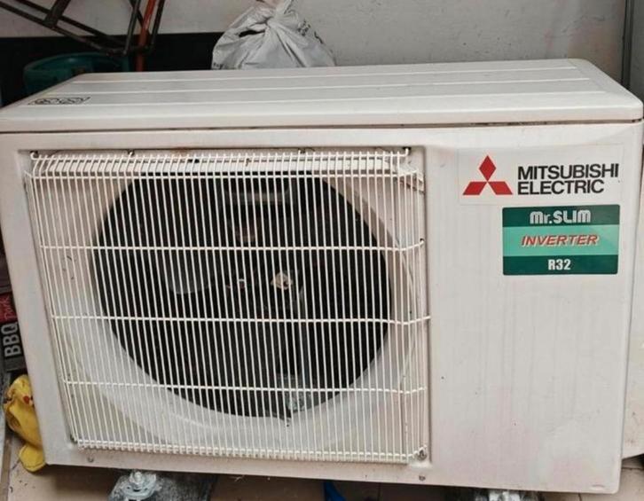 Mitsubishi-airconditioner (koel/verwarming), Elektronische apparatuur, Airco's, Zo goed als nieuw, Verwarmen, Afstandsbediening