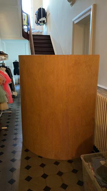 Houten design kamerscherm, Enlèvement, Utilisé