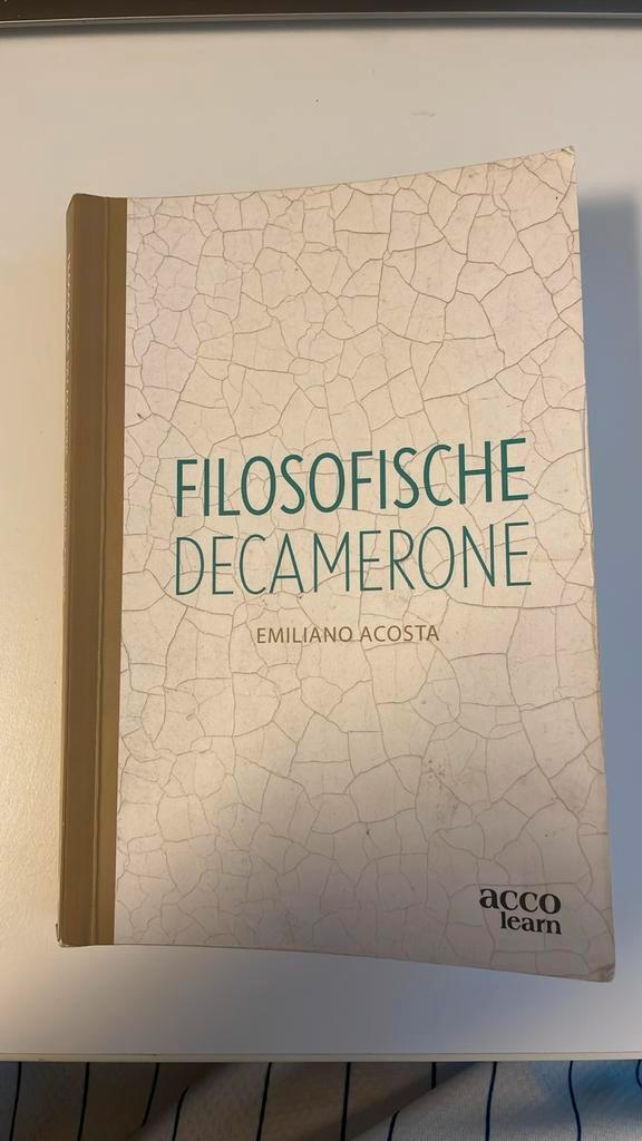 Emiliano Acosta - Filosofische decamerone, Boeken, Filosofie, Gelezen, Ophalen