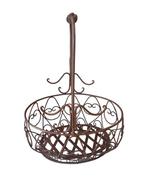 smeedijzeren bloemenmand, Ophalen