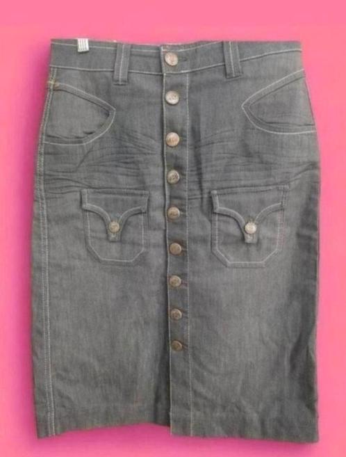 ✨️NICK COMPANY Rok - Maat 36 - In Prachtstaat✨️✨️, Kleding | Dames, Rokken, Zo goed als nieuw, Maat 36 (S), Grijs, Knielengte