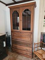 Hoge kast vitrine , secretaire of barkast, Enlèvement