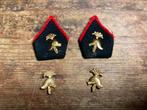 Badges voor technische uniformen, Verzamelen, Ophalen of Verzenden, Landmacht, Embleem of Badge