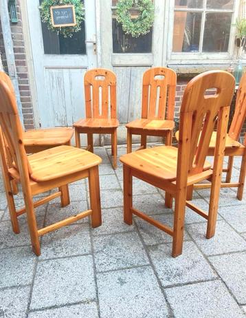 Set van 6 Italiaanse Effezato-designstoelen beschikbaar voor biedingen