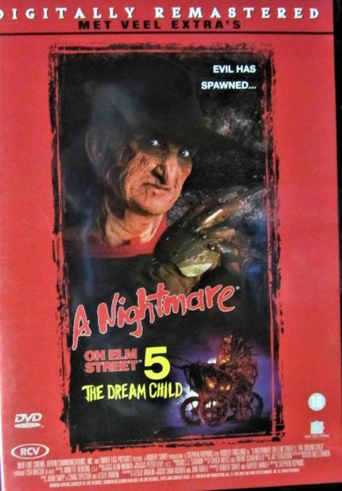 DVD HORROR- A NIGHTMARE ON ELM STREET 5, Cd's en Dvd's, Dvd's | Horror, Gebruikt, Overige genres, Alle leeftijden, Ophalen of Verzenden