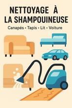 Nettoyage à la shampouineuse