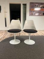 2x Knoll Saarinen Tulip stoel, Huis en Inrichting, Ophalen, Overige materialen, Design klassieker, Gebruikt