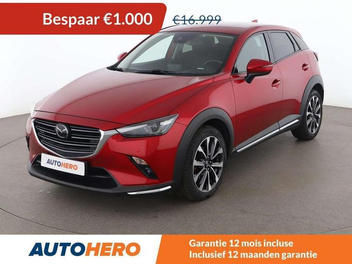 Mazda CX-3 2.0 Skyactiv-G Attraction (bj 2018, automaat), Auto's, Mazda, Te koop, CX-3, ABS, Achteruitrijcamera, Airbags, Airconditioning