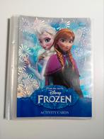 2014 Topps Disney Frozen Activity Cards + Verzamelmap, Autres types, Utilisé, Enlèvement ou Envoi