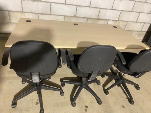 BUREAUMEUBELS TAFELS en STOELEN, Huis en Inrichting, Bureaus, Gebruikt, Bureau, Ophalen of Verzenden