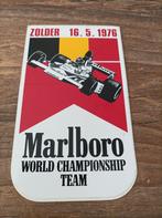 Sticker Marlboro F1 Zolder 1976, Comme neuf, Enlèvement ou Envoi