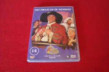 dvd piet piraat show piet piraat en de wenskist, Cd's en Dvd's, Ophalen of Verzenden