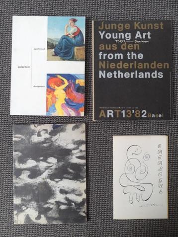 4 catalogi over kunst 2x Stedelijk Museum Amsterdam  beschikbaar voor biedingen