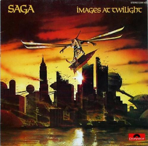 LP  Saga – Images At Twilight, CD & DVD, Vinyles | Rock, Comme neuf, Progressif, 12 pouces, Enlèvement ou Envoi