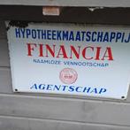 Emaille, Ophalen of Verzenden, Gebruikt, Reclamebord