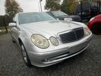 Mercedes E200 cdi Avangarde automaat bj 2003 km 221.960, Auto's, Automaat, 4 deurs, Achterwielaandrijving, Zwart