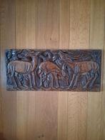 houten wandpaneel, Ophalen
