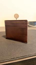 Portefeuille Ommo marron - 100 % cuir véritable, Autres marques, Cuir, Comme neuf, Brun