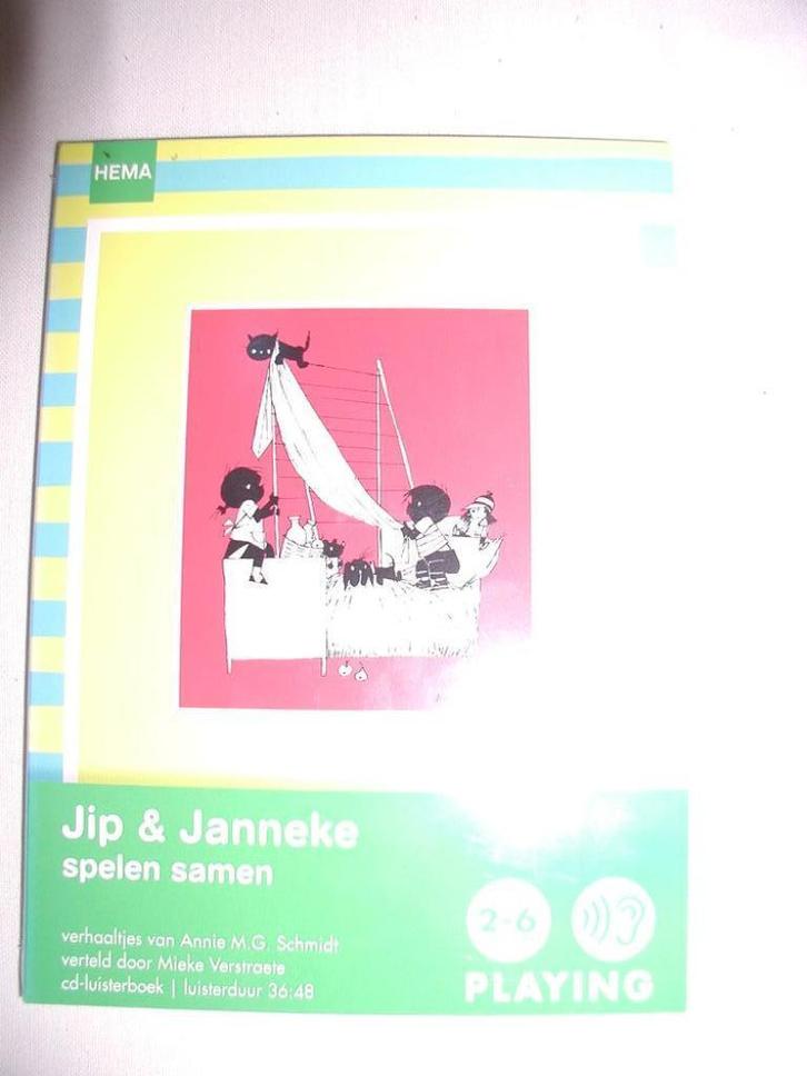 Jip en Janneke luisterCD NIEUW, Cd's en Dvd's, Cd's | Kinderen en Jeugd, Nieuw in verpakking, Verhaal of Sprookje, Tot 2 jaar