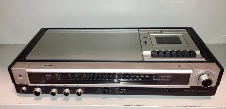 Vintage Philips Mark II 871, Audio, Tv en Foto, Stereoketens, Gebruikt, Cassettedeck, Tuner of Radio, Philips, Ophalen of Verzenden