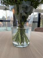 Glazen vaas (2 stuks), Huis en Inrichting, Woonaccessoires | Vazen, Minder dan 50 cm, Glas, Gebruikt, Ophalen
