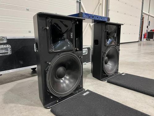 Nexo system: 2x PS15 MKII 15"/2" + PS15TD MKII controller, Audio, Tv en Foto, Luidsprekerboxen, Gebruikt, 120 watt of meer, Ophalen of Verzenden