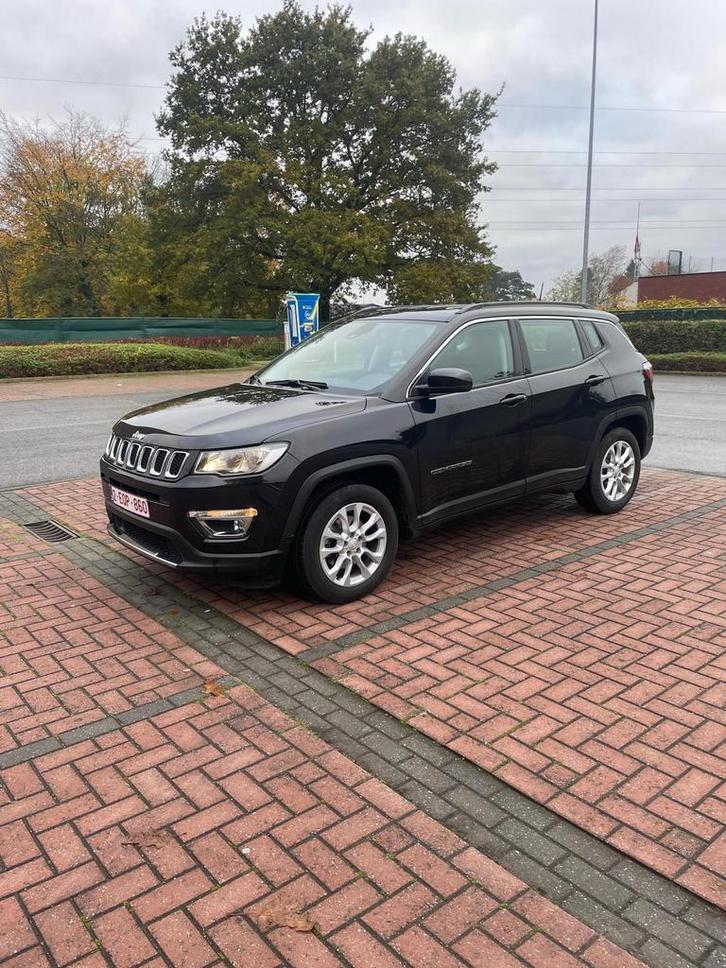 Jeep Compass Longitude 1.3i Automaat 2e eigenaar, Auto's, Jeep, Particulier, Compass, Achteruitrijcamera, Benzine, Automaat, Ophalen