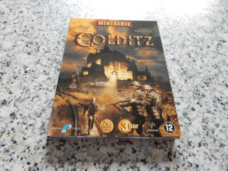 nr.2998 - Dvd: colditz - miniserie - oorlog, Cd's en Dvd's, Dvd's | Actie, Oorlog, Boxset, Vanaf 12 jaar, Ophalen of Verzenden