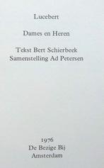 Lucebert / Schierbeek, 1976 Dames en Heren, Ophalen of Verzenden