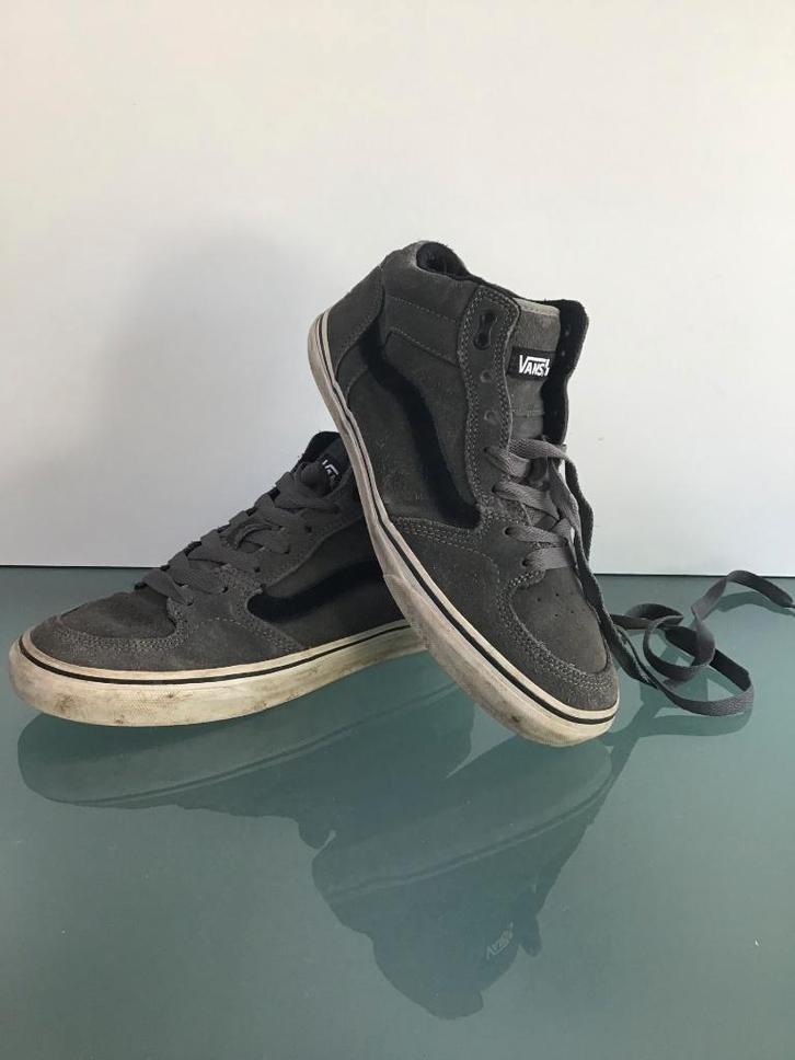 Vans Half Cab 40 grijs suède | unisex | Gratis verzenden, Kleding | Heren, Schoenen, Zo goed als nieuw, Sneakers, Overige kleuren