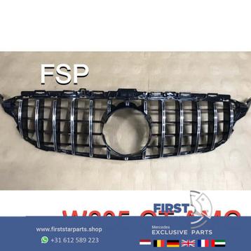 W205 C205 FACELIFT GT Style Grille Mercedes C Klasse 2014-20 beschikbaar voor biedingen